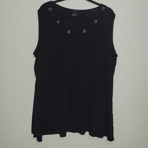 2x Catherines Black Tank Top